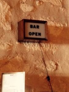 bar open sign