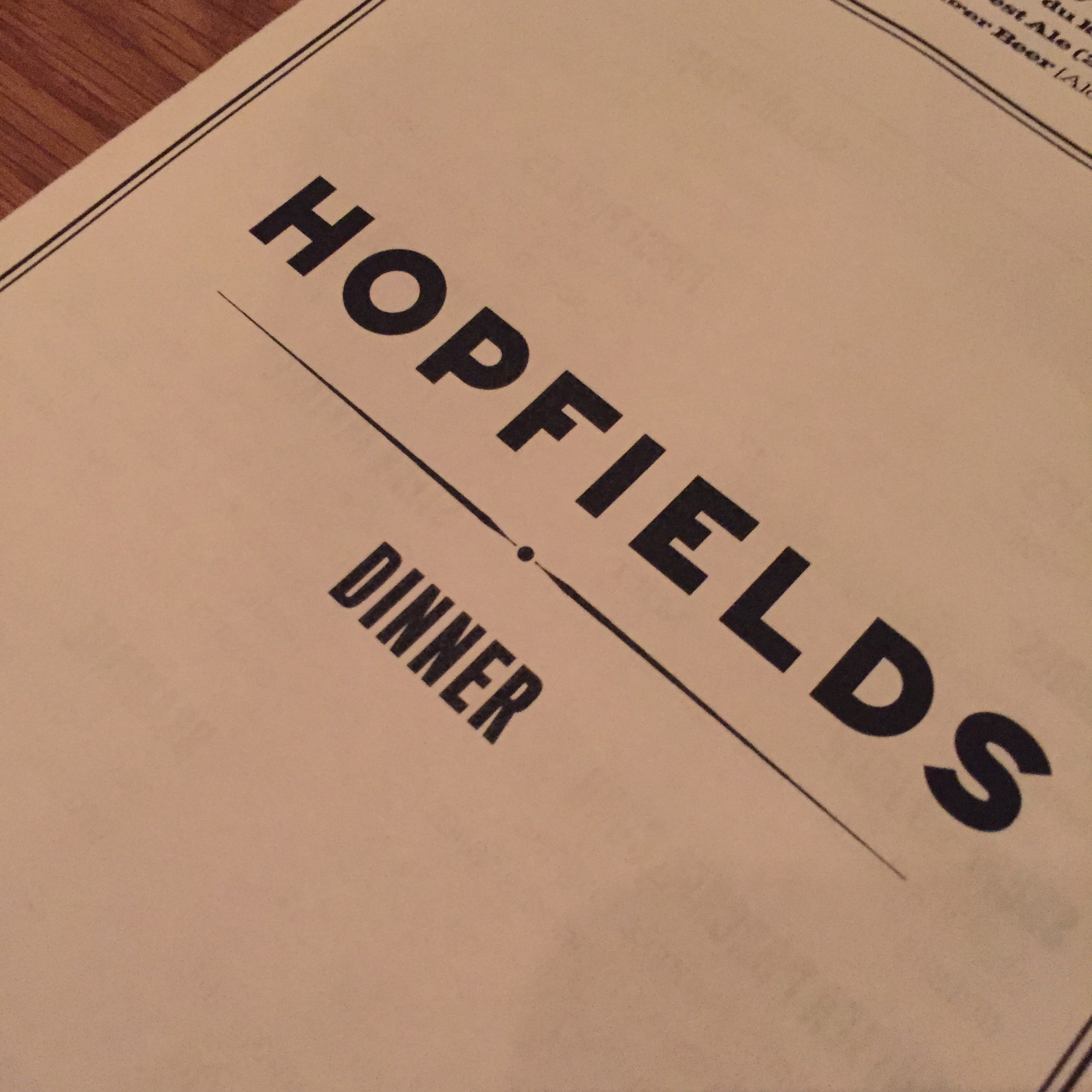 Hopfields Gastropub in Midtown.