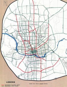 map of austin traffic routes