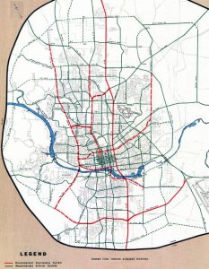 map of austin traffic routes
