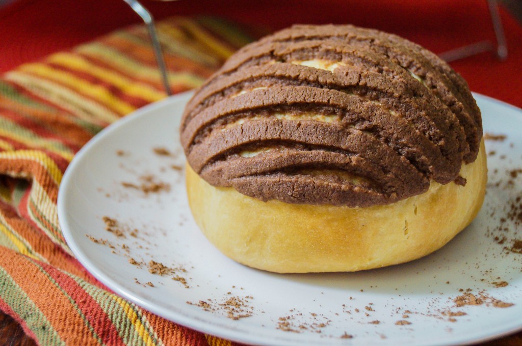 picture of a concha pastry