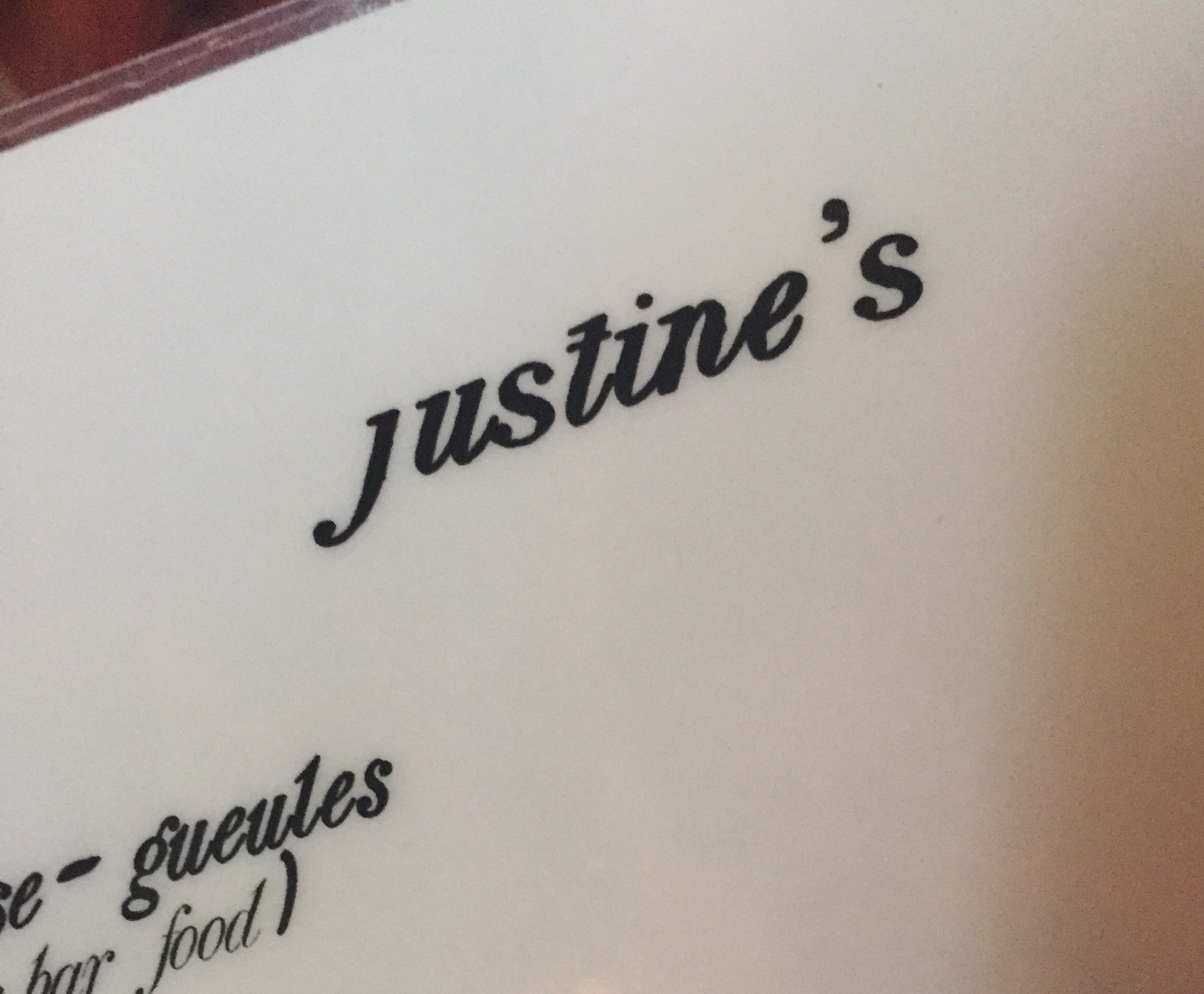 Justine's logo