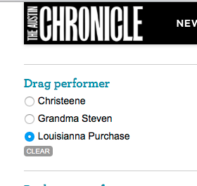 Go Vote!  #austinchronicle